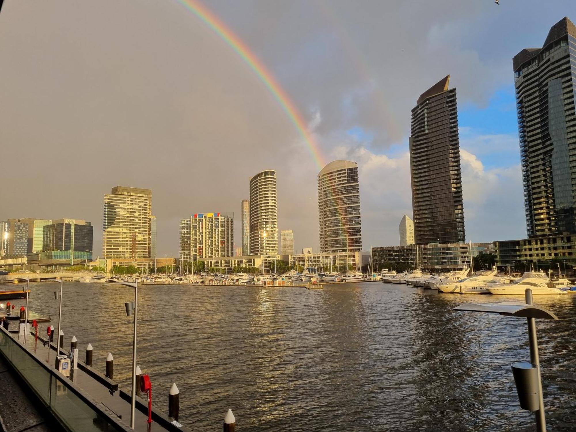 Melbourne Docklands Riverside Views Exteriör bild